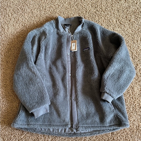 Patagonia Woolyester Pile Bomber Jacket Women's - Picture 1 of 3